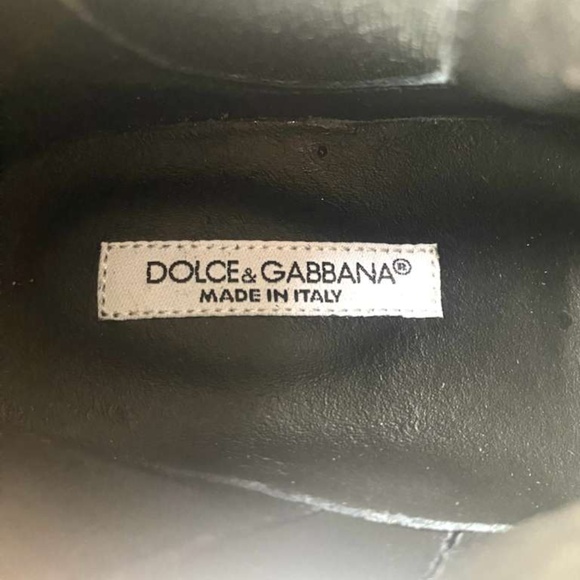Dolce&Gabbana kids vintage effect ankle boots size EU 22 - Picture 8 of 8